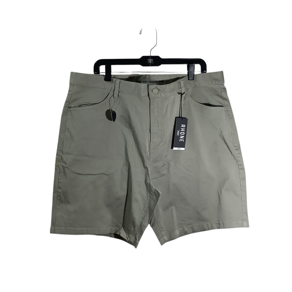 Rhone Men's Everyday Twill Shorts 8” In Sage Green